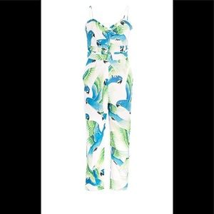 NWT Farm rio linen jumpsuit xsmall